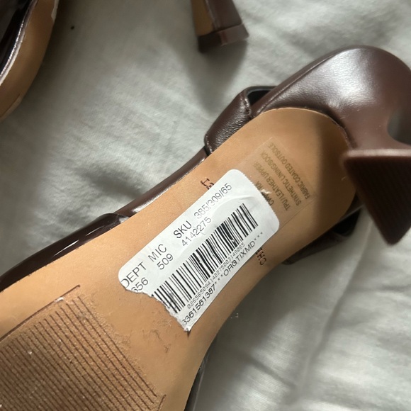 Chelsea & violet Mocha heels - Picture 6 of 6